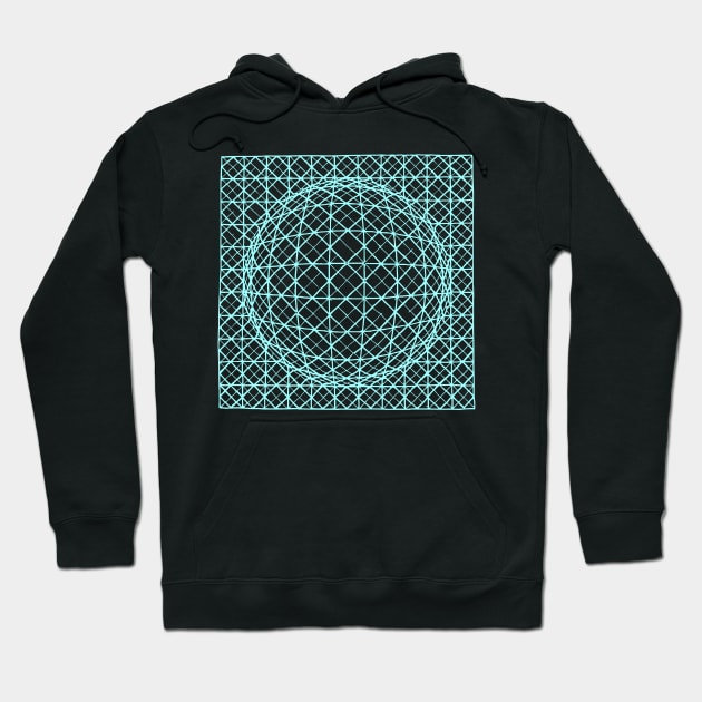 sphere vasarely Hoodie by Lamink